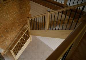 Escalier, passerelle et garde corps